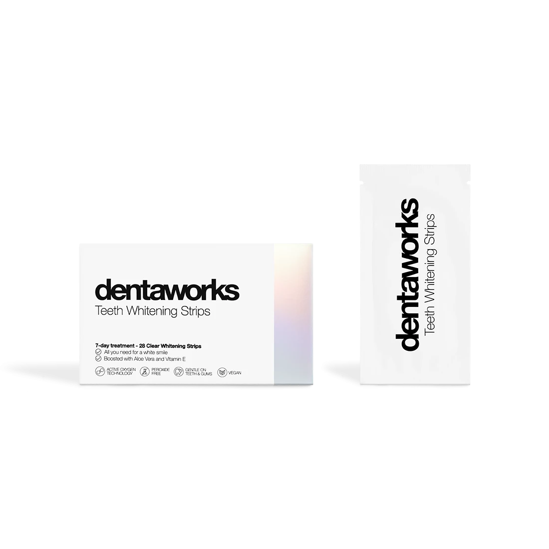 Dentaworks hampaiden valkaisuliuskat