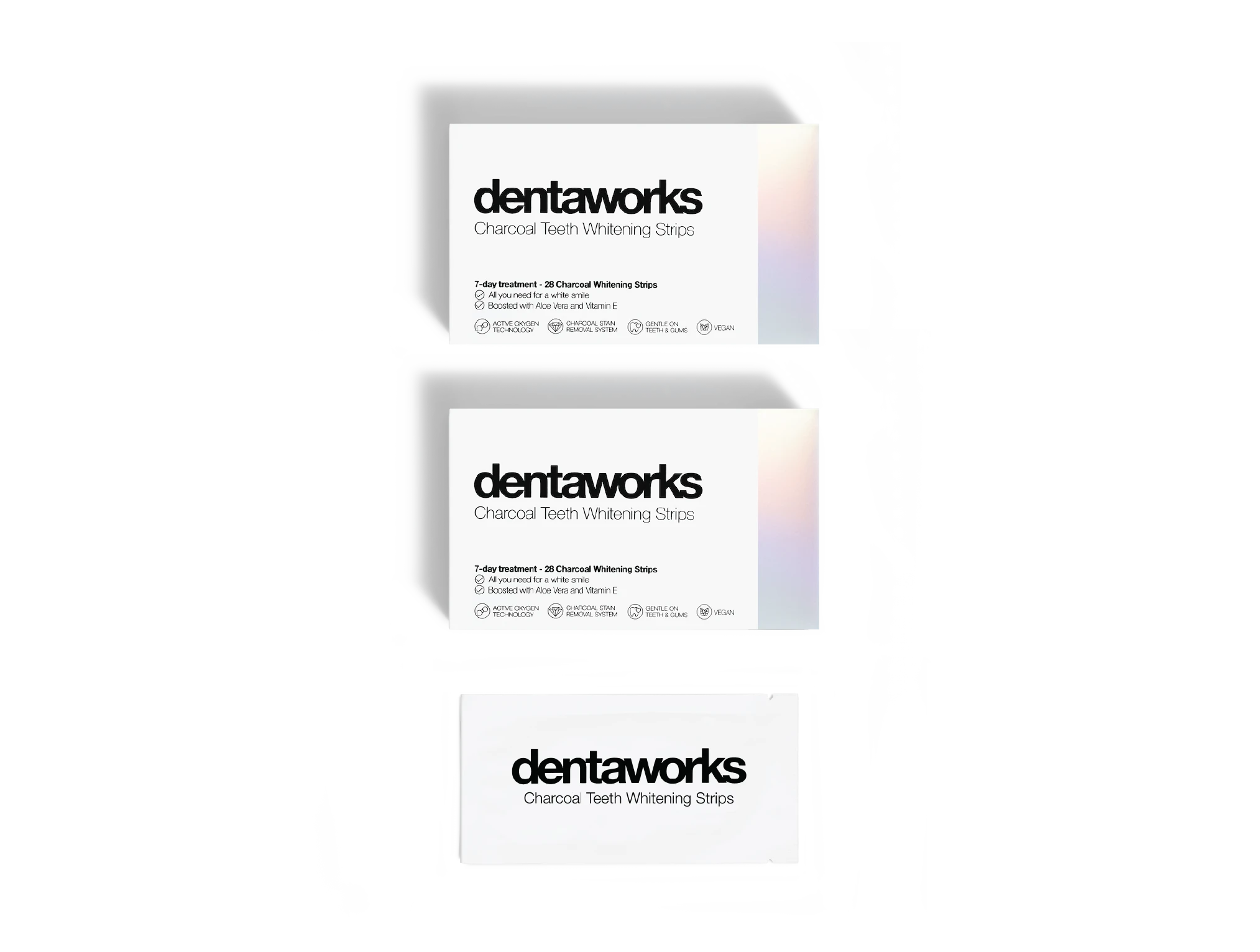 2 x Dentaworks hampaiden valkaisuliuskat